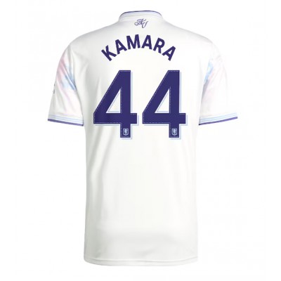 Moški Nogometni dresi Aston Villa Boubacar Kamara #44 Tretji 2025-26 Kratek Rokav Moški Nogometni dresi Aston Villa Boubacar Kamara #44 Tretji 2025-26 Kratek Rokav